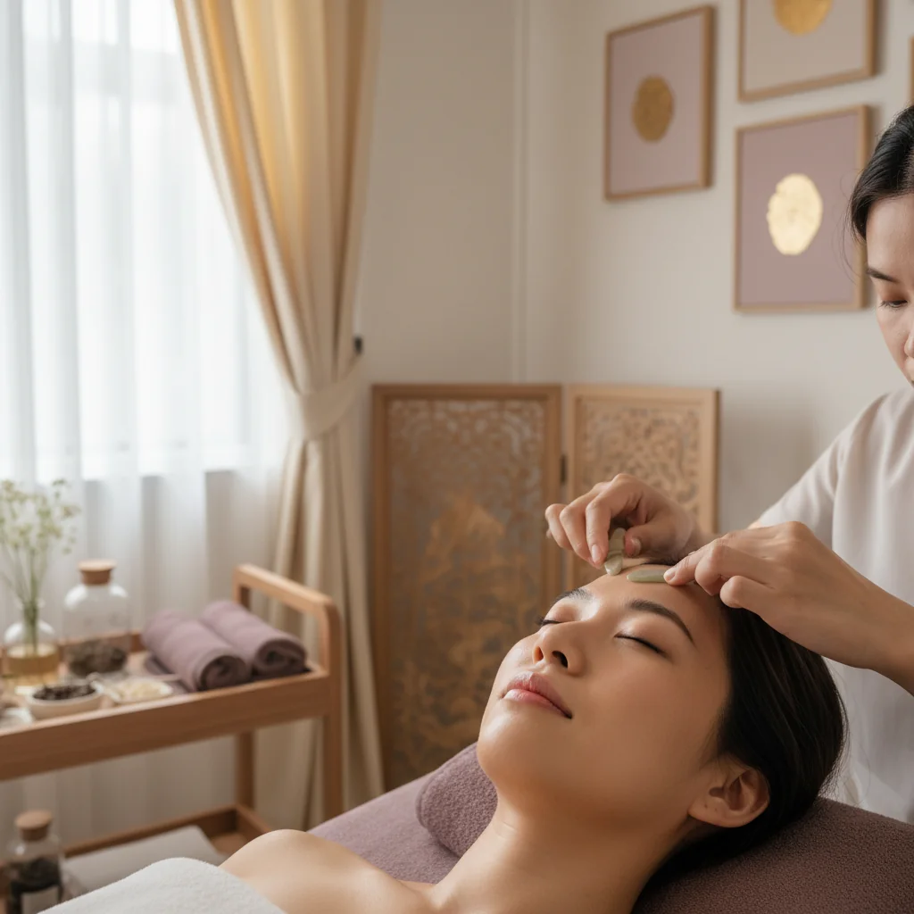 Bo Jin facial before a wedding — yeux Hougang