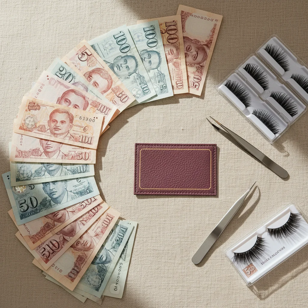 Eyelash extensions cost in Singapore 2026
